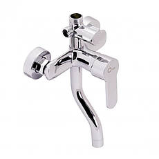 Душова система універсальна Qtap Plava на три споживача (з виливом) з полицею QT1005CRM Chrome, фото 3