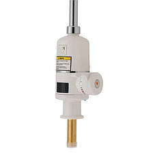 Проточний кран-водонагрівач кухонний для кухні Lidz Warm 056 LDWAR056WCR24984 White / Chrome, фото 4