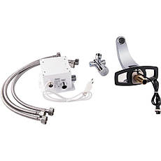 Змішувач для раковини Lidz Tech 077 безконтактний LDTEC077CRM32533 Chrome, фото 5