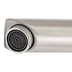 Змішувач для ванни Lidz Aria 006 з поворотним виливом (з душовим гарнітуром) (k35) LDARI006NKS34940 Nickel, фото 5