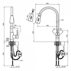 Змішувач для кухні Lidz Aria 015FL з висувним виливом (k35) LDARI015FLNKS34945 Nickel, фото 2