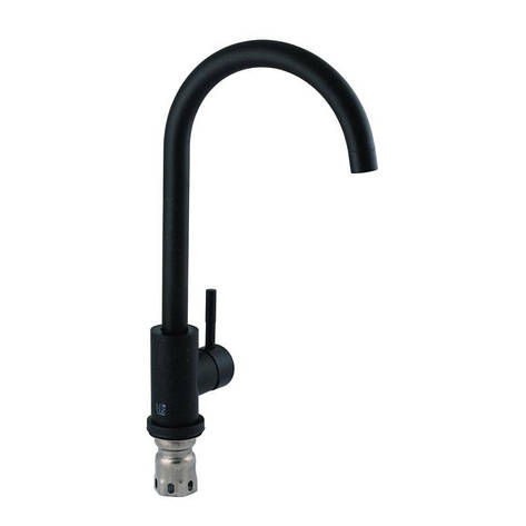 Змішувач для кухні Lidz Aria 015F (k35) LDARI015FBLA34948 Black, фото 1