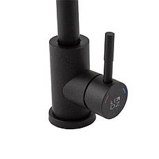 Змішувач для кухні Lidz Aria 015F (k35) LDARI015FBLA34948 Black, фото 3