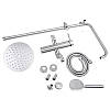 Душова система універсальна Lidz Aria 1031 на три споживача (з виливом) (k35) LDARI1031NKS34933 Nickel, фото 8