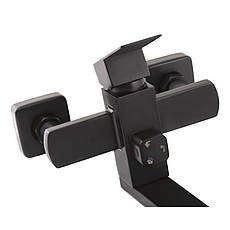 Душова система універсальна Lidz Kubis 1030 на три споживача (з виливом) (k35) LDKUB1030BLA35724 Black, фото 4