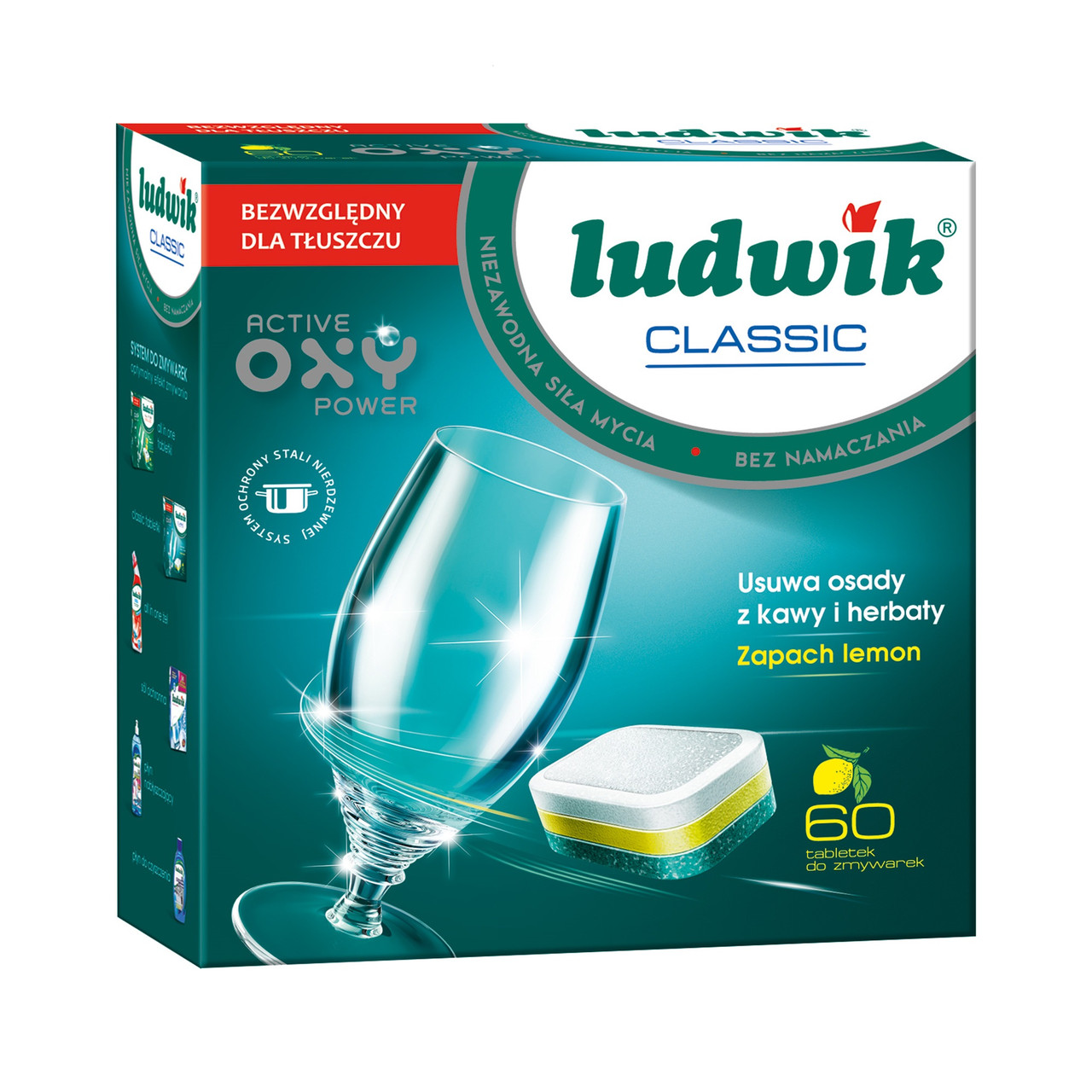 Таблетки для посудомийних машин Ludwik Classic Цитрус 60 шт