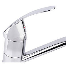 Змішувач для кухні Lidz Mars 003M (k40) LDMAR003MCRM34878 Chrome, фото 3