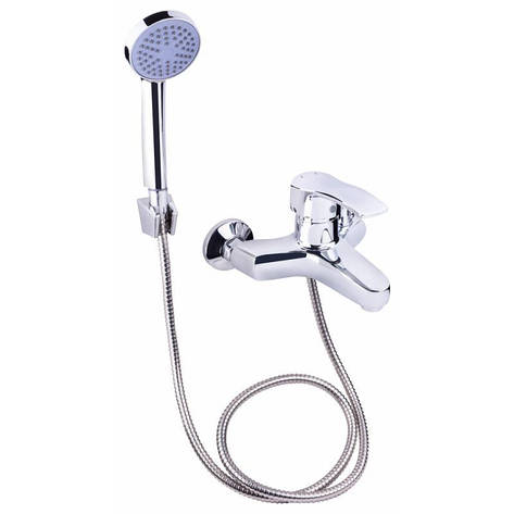 Змішувач для ванни Lidz Anny 006 (з душовим гарнітуром) (k40) LDANN006CRM35121 Chrome, фото 1