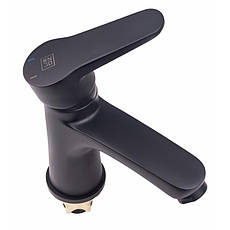 Змішувач для раковини Lidz Nicole 001F (k35) LDNIC001FBLA35178 Black, фото 3