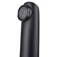 Змішувач для ванни Lidz Nicole 006 з поворотним виливом (з душовим гарнітуром) (k35) LDNIC006BLA35180 Black, фото 5