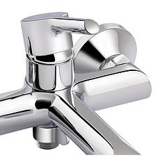 Змішувач для ванни Qtap Grand (з душовим гарнітуром) QTGRACRM006 Chrome, фото 4
