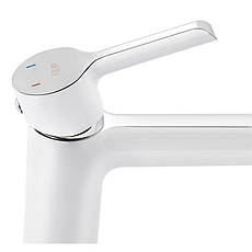 Змішувач для раковини Qtap Grand QTGRAWCR001F White, фото 4