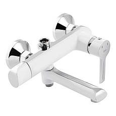 Душова система універсальна Qtap Grand на три споживача (з виливом) QTGRAWCR1004 Chrome/White, фото 3