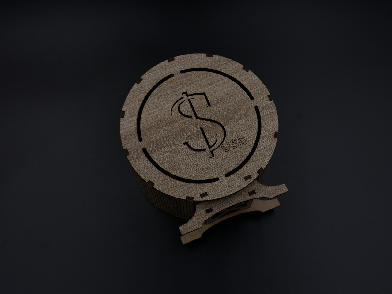 Копілка сімейний бюджет USD. 14х8см