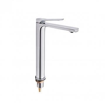 Змішувач для раковини Qtap Slavonice високий QTSLV10H42103C Chrome, фото 1