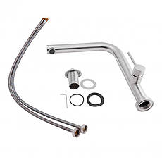 Змішувач для кухні Qtap Zdenek QTZDN9032103FC Brushed Nickel PVD, фото 4