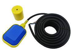 Поплавковий вимикач з баластом універсальний для насоса кабель 10м toHacocи