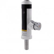 Проточний кран-водонагрівач кухонний для кухні Lidz Warm 061 LDWAR061WCR35431 White / Chrome, фото 4