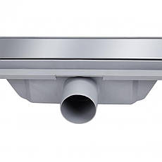 Трап Qtap Dry Tile304-600 лінійний з сухим закривом під плитку 600 мм, фото 4