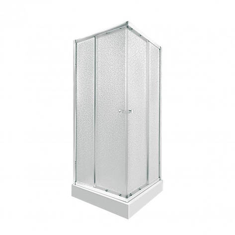 Набір Qtap душова кабіна Presto CRM1099SP5 Pear 1970x900x900 мм + піддон Tern 309912C 90x90x12 см з сифоном, фото 1