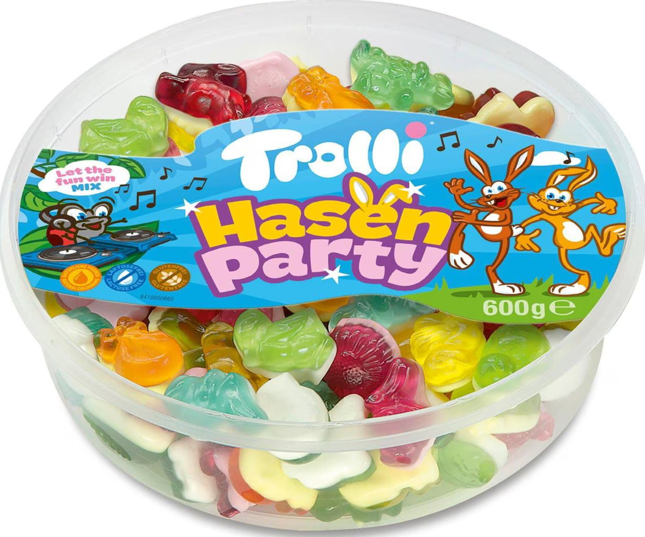 Желейні цукерки Trolli Bunny Party 600г