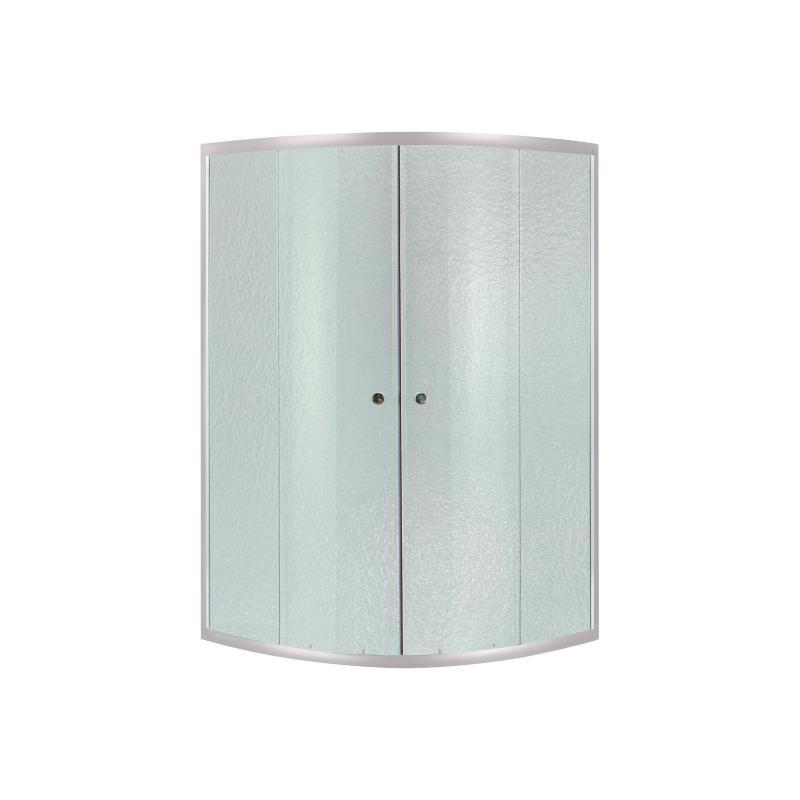 Душова кабіна Lidz Latwa SC80x80.SAT.HIGH.FR, скло Frost 4 мм без піддона