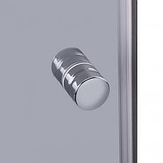 Душова кабіна Lidz Latwa SC80x80.SAT.HIGH.GR, скло тоноване 4 мм без піддона, фото 4