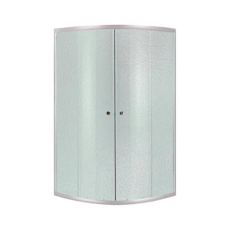 Душова кабіна Lidz Latwa SC90x90.SAT.LOW.FR, скло Frost 4 мм без піддона, фото 1