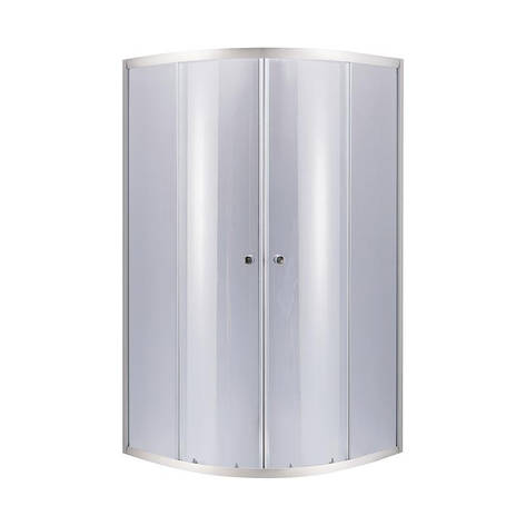 Душова кабіна Lidz Latwa SC90x90.SAT.LOW.GR, скло тоноване 4 мм без піддона, фото 1