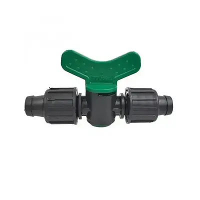 Кран для крапельної стрічки Irritec 16 х 16, затискний, Irritec (Італія)