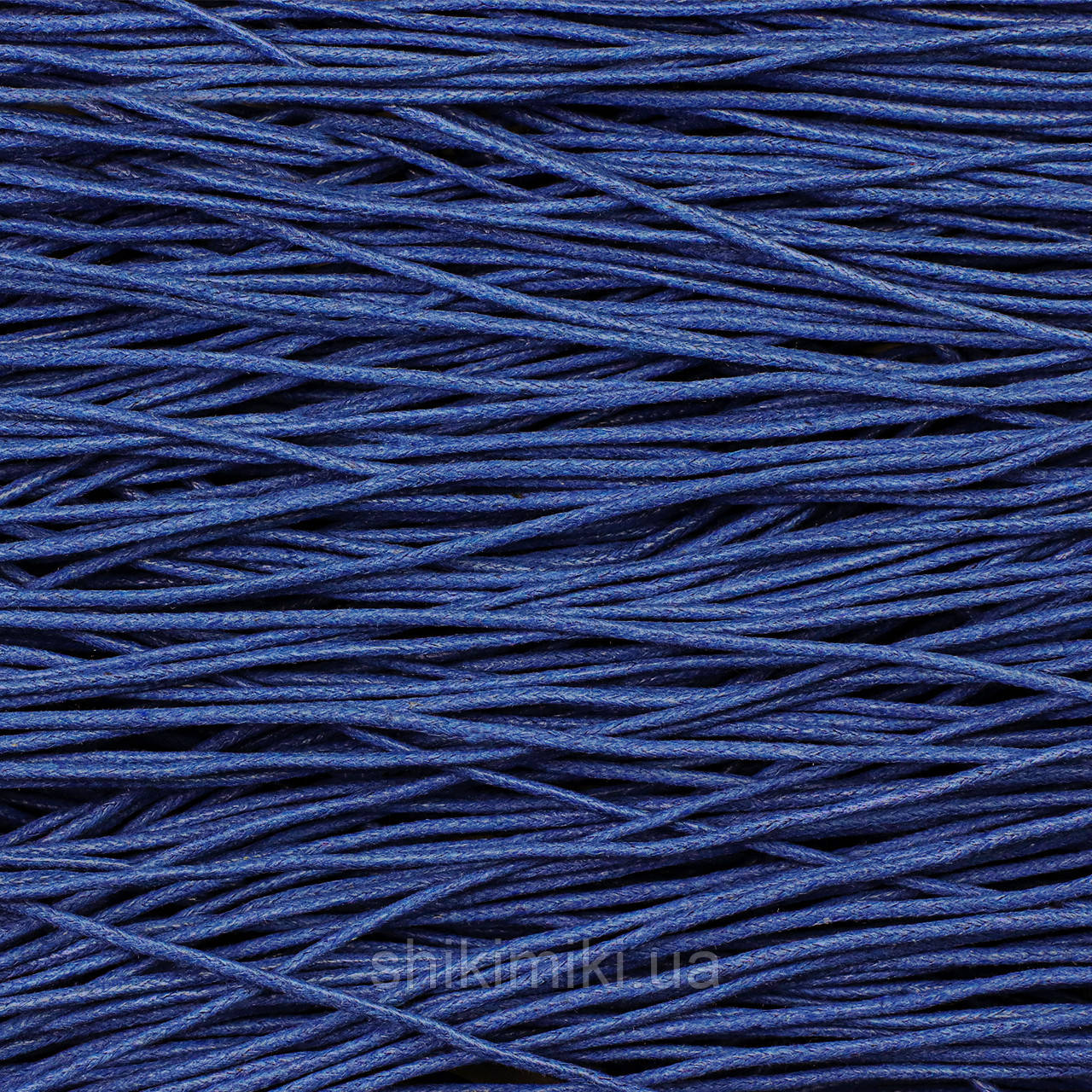 Шнур вощений 2,5 мм, колір Синій, фото 1