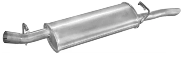 Глушник Opel Vectra A 88-95 Polmostrow задній HB (1.8 / 2.0), фото 1