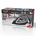 Бездротова праска Adler AD 5043 — парова, 2800 Вт, вертикальна подача пари, фото 10
