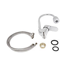 Змішувач для кухні Lidz Tani 008F4 з гнучким виливом (k40) LDTAN008F4CRM44972 Chrome, фото 5