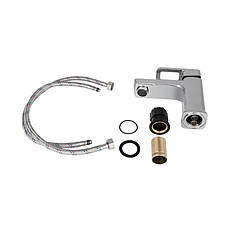 Змішувач для раковини Lidz Wawel 001 (k35) LDWAW001CRM45387 Chrome, фото 4