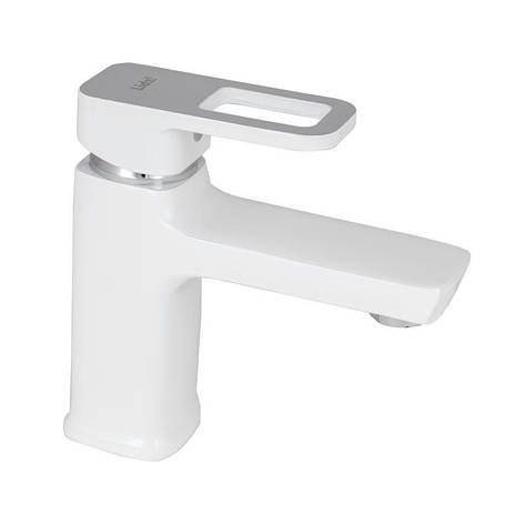 Змішувач для раковини Lidz Wawel 001 (k35) LDWAW001WHI45397 White, фото 1