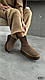 Уггі натуральна замша ,бежеві, фото 4