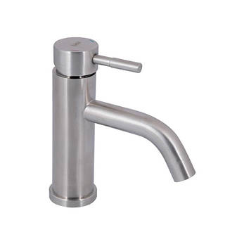 Змішувач для раковини Lidz Aria 0011F (k35) LDARI0011FNKS46091 Nickel, фото 1