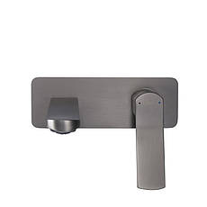 Змішувач для раковини Qtap Slavonice прихованого монтажу QTSLA273GMB45920 Gunmetal Black PVD, фото 4