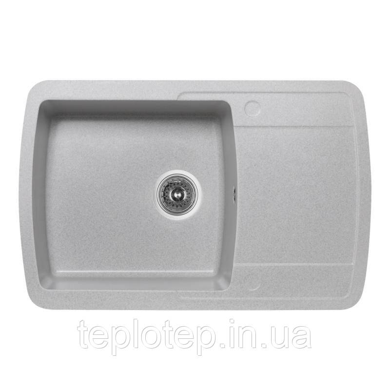 Кухонна мийка Lidz 770x490/200 GRA-09 (LIDZGRA09770490200), фото 1