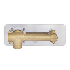 Змішувач для раковини Qtap Slavonice прихованого монтажу QTSLA273CRM45919 Chrome, фото 4