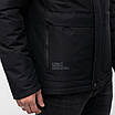 Куртки демісезонні чоловічі від виробника 50-66 чорний, фото 7
