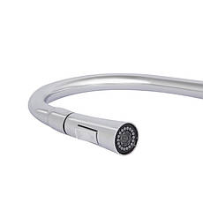 Змішувач для кухні Qtap Vlasta New з висувним виливом QTVLA344CRM45646 Chrome, фото 5