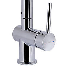 Змішувач для кухні Qtap Rozcesti з висувним виливом з підключенням для питної води QTROZ367CRM45941 Chrome, фото 4