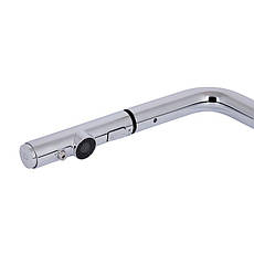 Змішувач для кухні Qtap Rozcesti з висувним виливом з підключенням для питної води QTROZ367CRM45941 Chrome, фото 5