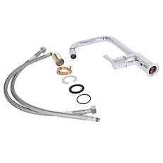 Змішувач для кухні Qtap Cardinal QTCAR344CRM45658 Chrome, фото 5