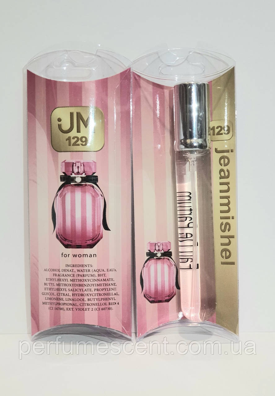 Парфуми ручка 20мл JeanMishel №129, аромат схожий на Victoria's Secret Bombshell жіночі, фото 1