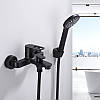 Комплект змішувачів для ванної кімнати Lidz Latwa 00 Black+Lidz Latwa 006Black, фото 8