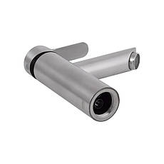 Змішувач для раковини Brinex Pure 001F низький Nickel BRIPUR001FNKL, фото 3