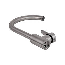 Змішувач для кухні U-образний Brinex Pure 015F U-образний Nickel BRIPUR015FNKL, фото 4